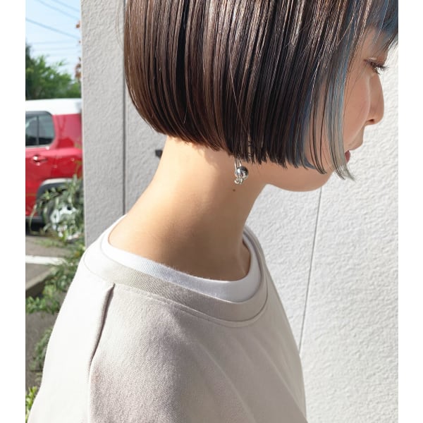 ☆オススメ☆{ご新規様限定｝人気No.1透明感カラー+超音波ケアトリートメント