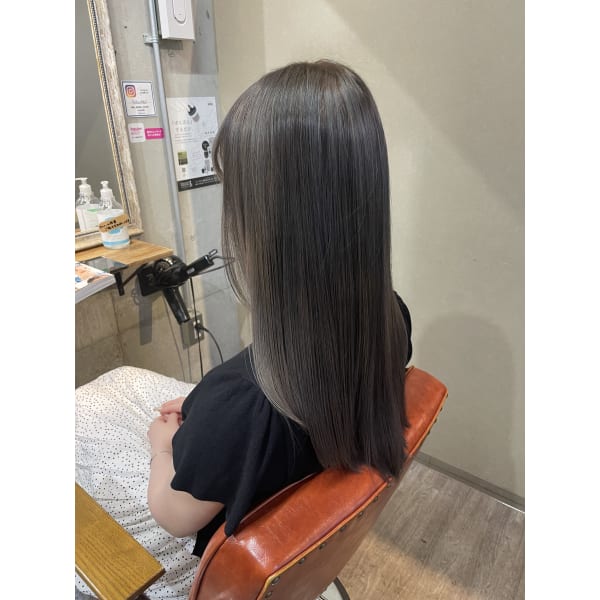 縮毛矯正+カット