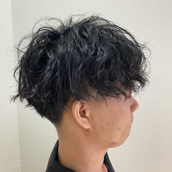 【トレンド☆メンズパーマ】ツイストorスパイラルパーマ+カット 12000円