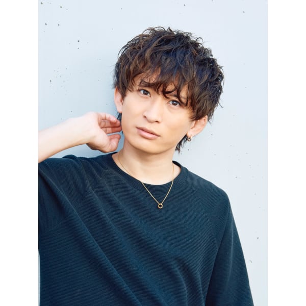 【大庭限定メニュー】スタイリングが簡単になるメンズカット＋パーマ