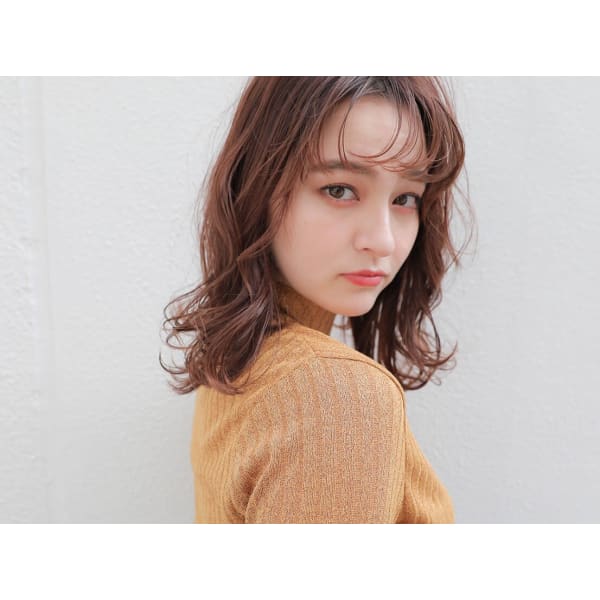 【自然な色合い♪】デザインカット+オーガニックカラー ¥8900