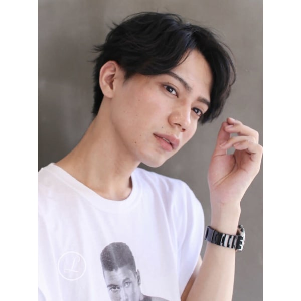 ■メンズ限定『身だしなみプラン』カット＋眉カット＋プレミアムスパ　￥7900