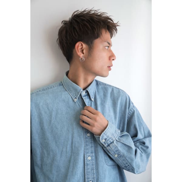 【メンズ限定地肌デトックス】アロマスパ×カット×眉カット