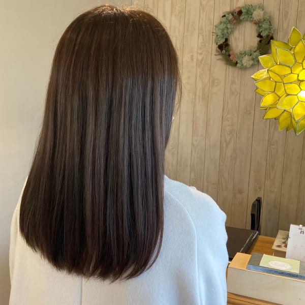 【カラー+カット+サラツヤトリートメント+炭酸SP】 コース ☆