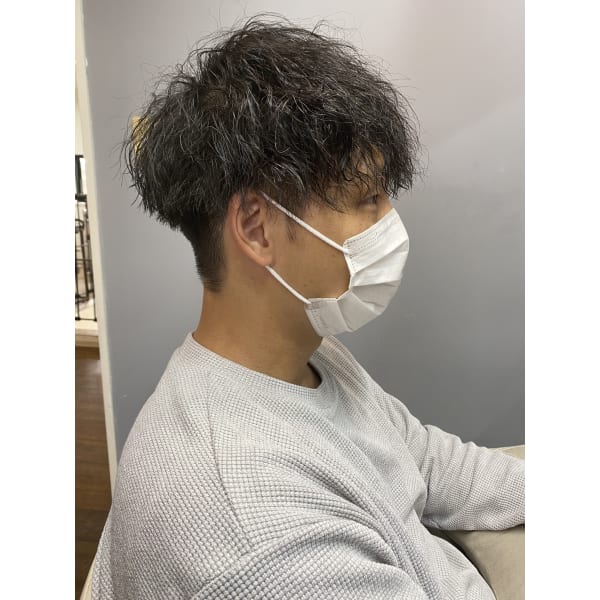 ☆メンズの方限定☆カット＋波巻きパーマ