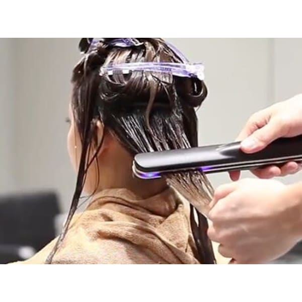 【髪質改善】カット＋透明感フルカラー＋ケアプロ超音波トリートメント