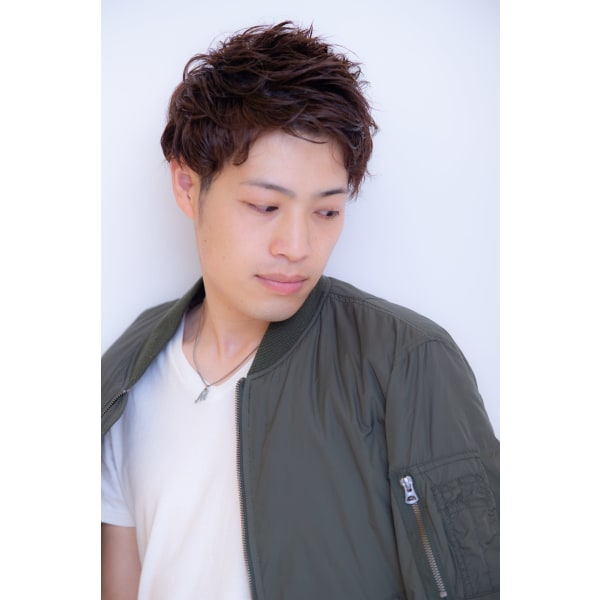 【男性限定】 カット＋特殊パーマ（ツイスト・スパイラル）