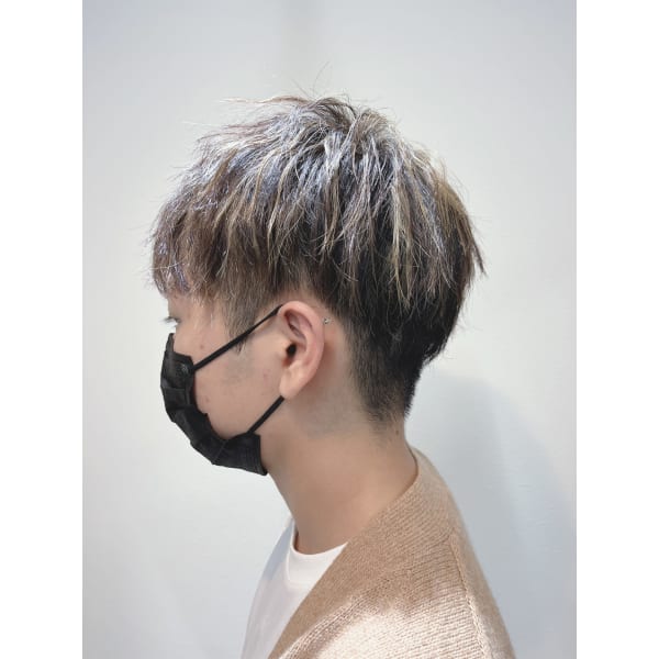【山本限定】●新規.再来ご利用OK●メンズカット＋リタッチカラーリング　　¥7000→¥5500