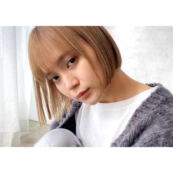 【ブリーチ毛でも!!】シームレス髪質改善/縮毛矯正