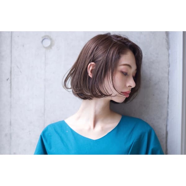 【初回】<1番人気>カット+透明感edolカラー+2stepTr+超音波ケア