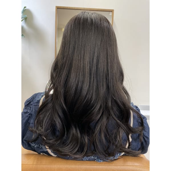 【25周年クーポン】カット＋艶カラー＋髪質改善ケア