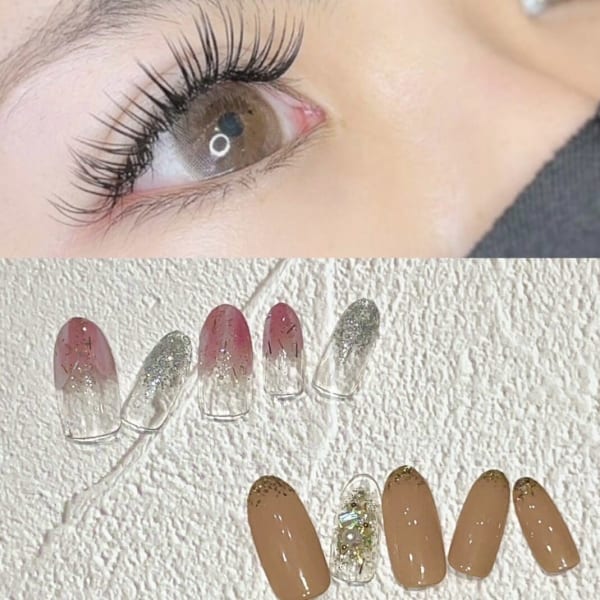 選べるデザインネイル＋バインドロック１００束　￥17050