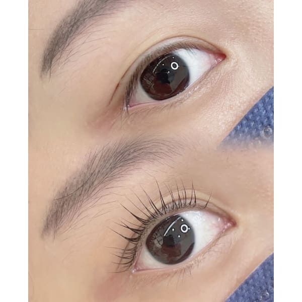【まつ毛パーマ】　まつ毛カール　ラッシュリフトデザインパーマ👀