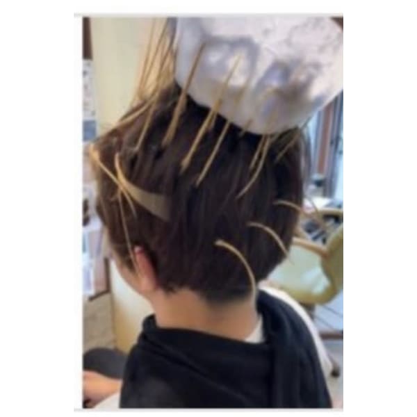 【新規のお客様限定】【やってみたかったメッシュキャップ!!】メンズ【メッシュ+カット】