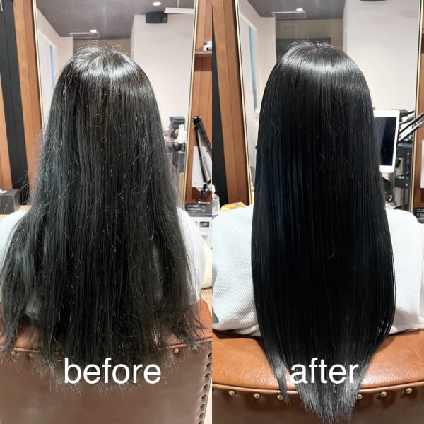 【初回】髪質改善カラーエステ ¥14300 → ¥12100