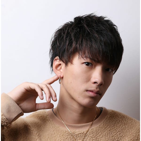 【メンズデザイン】メンズデザインカット+贅沢ヘッドスパ