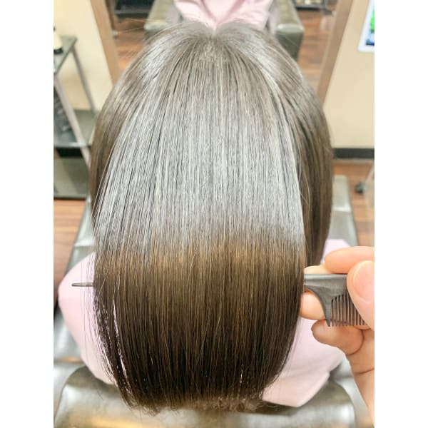 【当店人気No.1★】カット+美髪縮毛矯正+rutileオリジナルトリートメント+脳呼吸spa20分