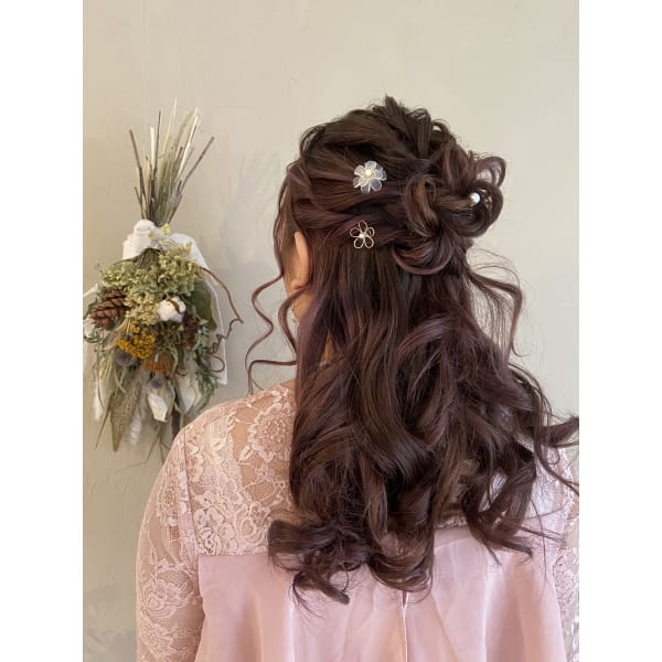 【オンライン予約限定】ヘアセット　　電話予約4000円　和装ヘアセット4000円 