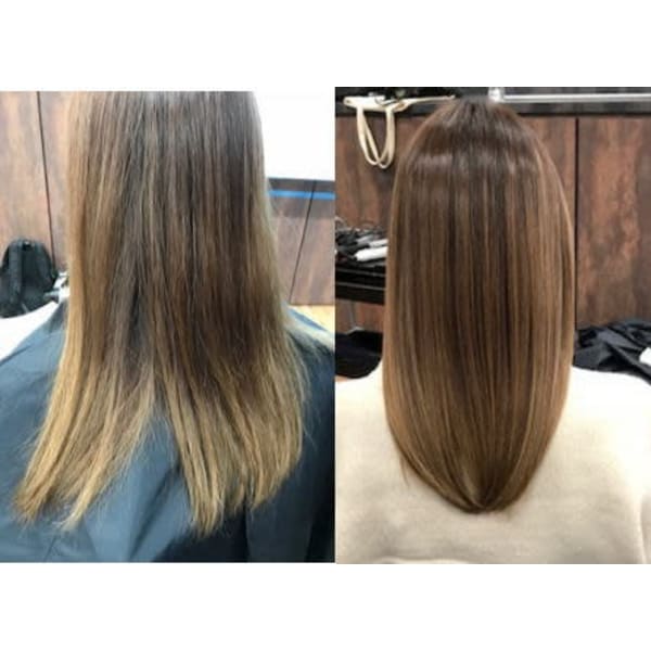 ユウコシステムリペア(縮毛矯正)セミロング