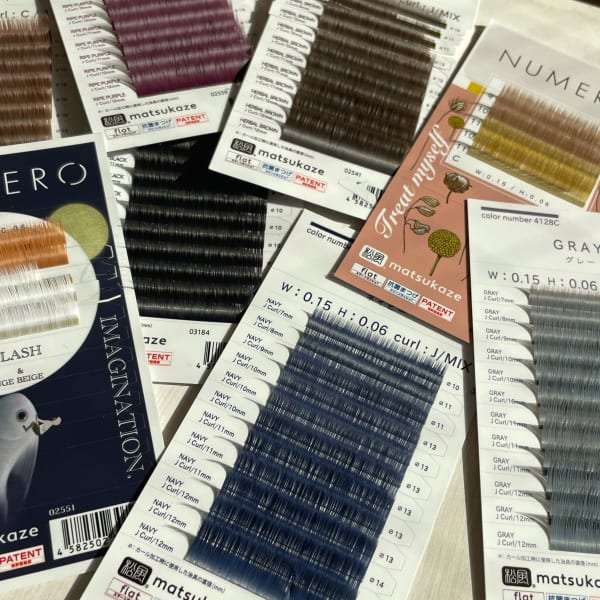 NUMEROカラーフラットラッシュ100本