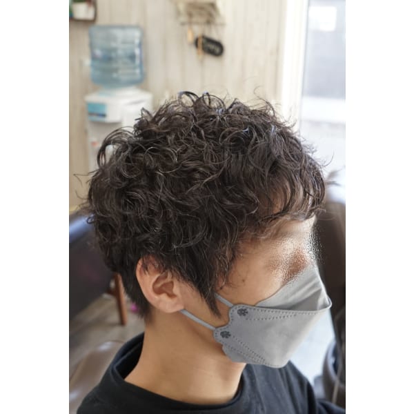 スパイラルパーマ