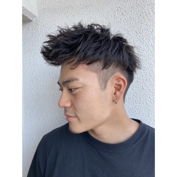 【初回から2回目まで】【総合調髪コース】カット（眉カット＋シェービング付）