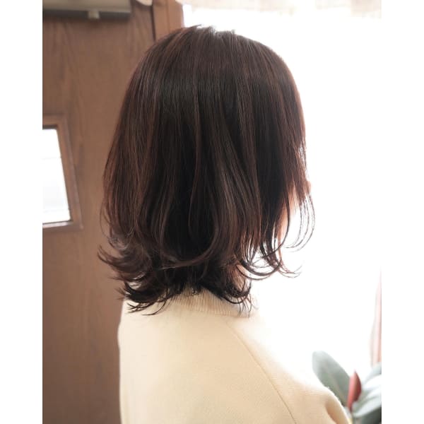 【カット＋カラー＋ハーブトリートメント】オイルとコラーゲン配合カラー！