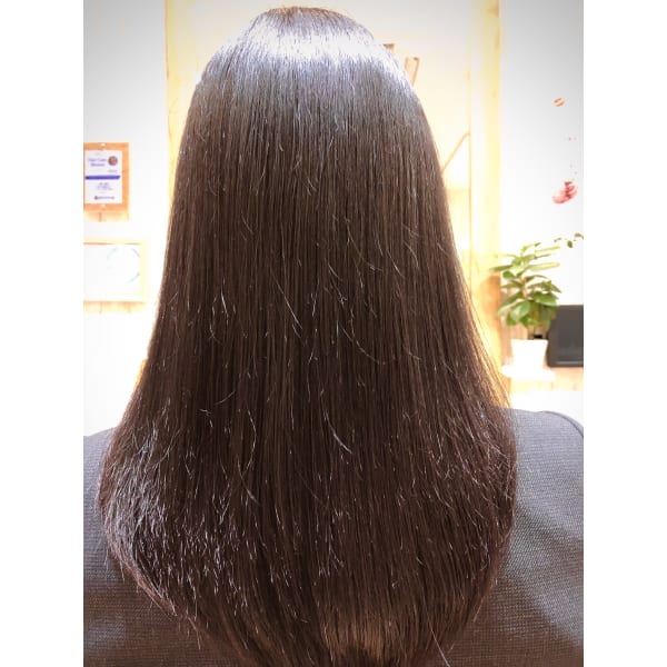 【Rezo+マグネット】カラー+ハイブリッドトリートメント+酵素スパ