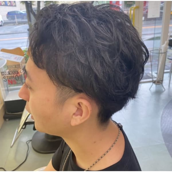 メンズカット＋スカルプ炭酸ケア¥5900