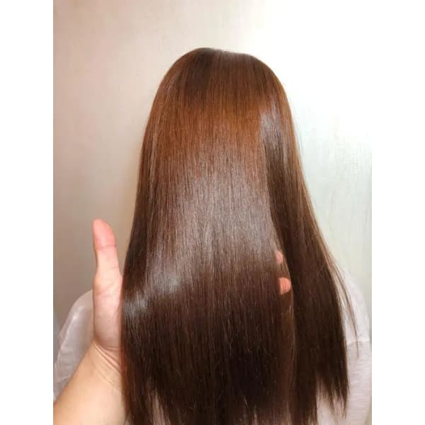 ダブルTOKIOトリートメントカラー+艶出しグロスカラー+カット