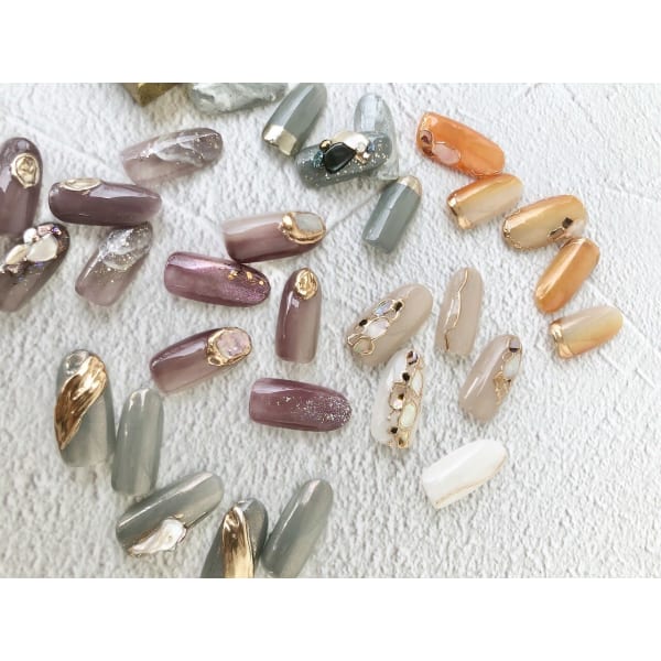 ☆120種類以上から選択自由☆【ワンカラーorラメグラ・アート2本付き】