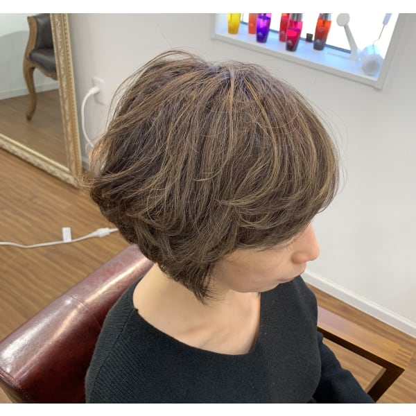 【新規限定】【白髪ぼかしメニュー】カット＋ナノハイライト＋トリートメント