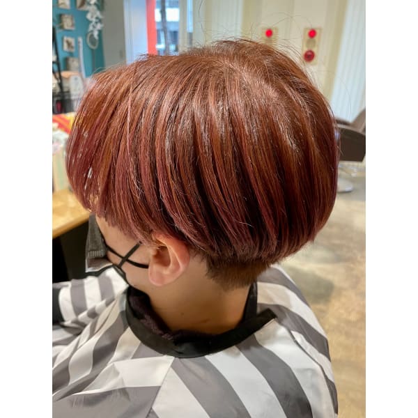 【メンズ限定】カット＋カラーハホニコトリートメント（眉カット付き） ￥12500→￥8000