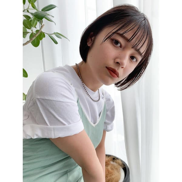 【☆平日限定ケアクーポン☆】似合わせカット＋ケアカラー＋Tr ¥7700