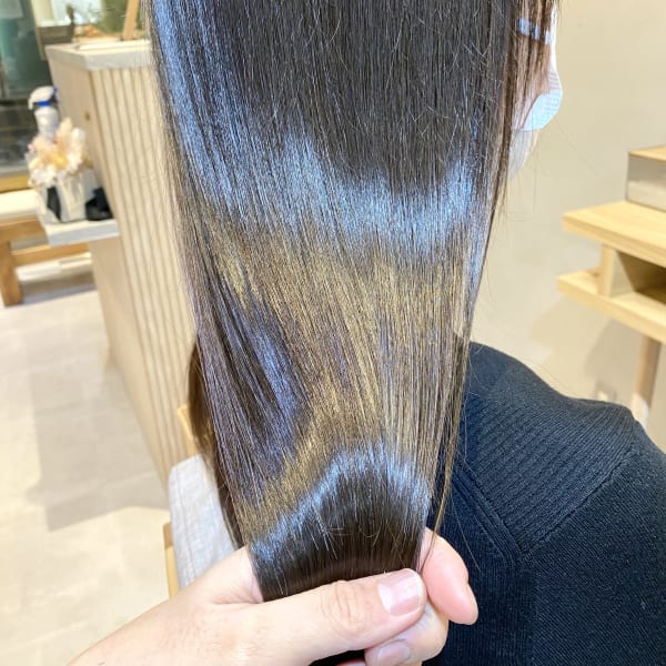 【髪質改善】カット+サイエンスアクアトリートメントカラー★★(ボリュームダウン,保湿up,ツヤup)