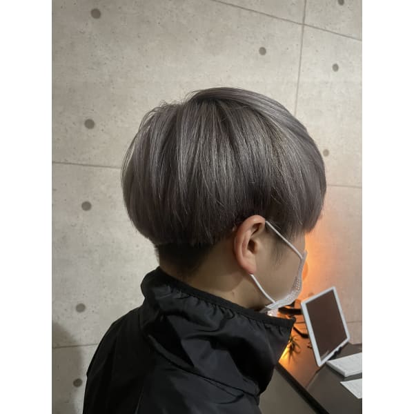 カット＋ブリーチ＋カラー