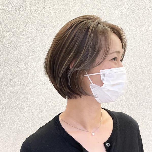 【人気No.3】平日限定☆似合わせカット＋デザインカラー＋トリートメント　※白髪染め対応可