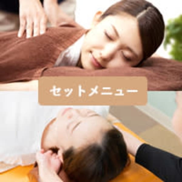【リピーター続出！】もみほぐし60分+ドライヘッド＆オイルネック20分5960円