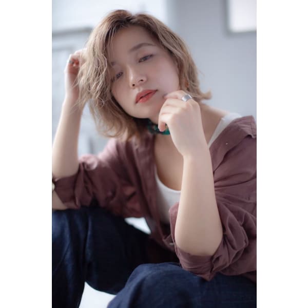 カット+カラー『スタンダード』+シャンプー ¥9,400~