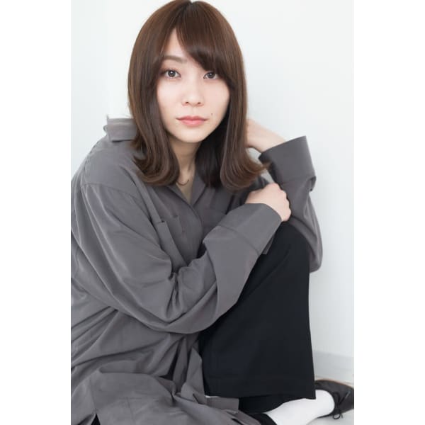 カット＋カラー（リタッチ）＋髪質改善ストレート＋髪質改善トリートメント