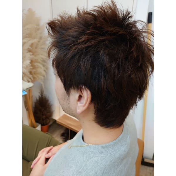 【12周年特別クーポン♪】【メンズ限定】　似合わせメンズカット＋炭酸トニックシャンプー　¥5500