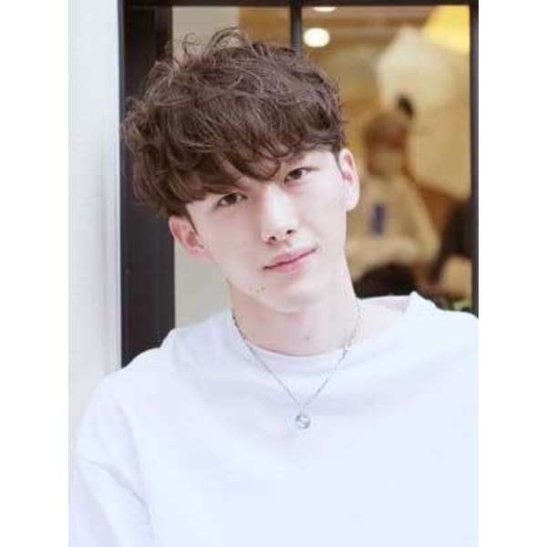 メンズ限定！【再来】メンズカット+パーマ 11000円