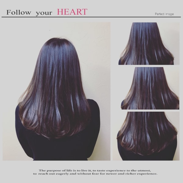 カット&髪質改善オーガニックハーブカラー&トリートメント