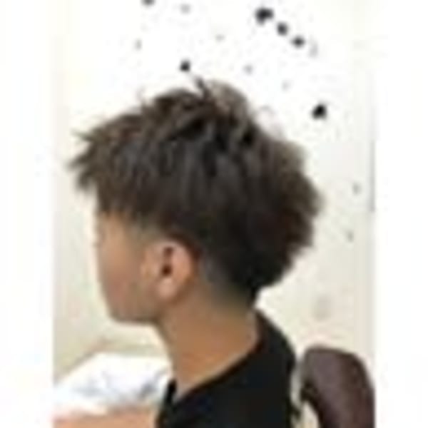 《ご新規様限定♪メンズ限定♪》メンズカラー（炭酸ソーダ付）＋カット＋まゆカットサービス♪