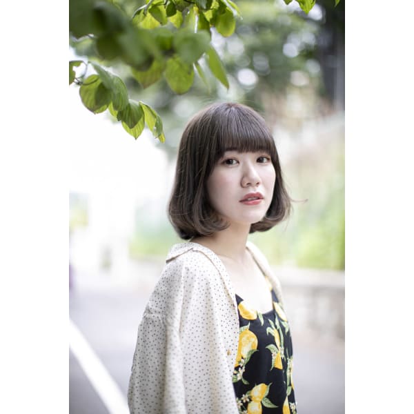 カット＋リタッチカラー＋オージュアインメトリィ ￥10500【白髪染対応】