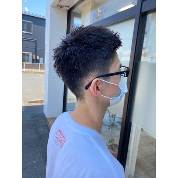 ＃男性専用  メンズカット＋眉カット＋スキャルプヘッドスパ