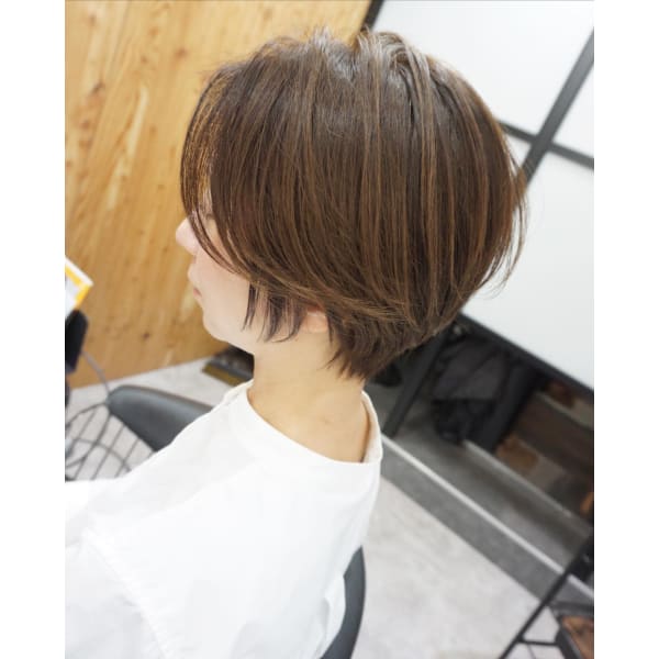 【★低刺激白髪染め】高保湿パワーディクトTR＋オーガニックカラーリタッチ＋カット《2回まで利用可◎》