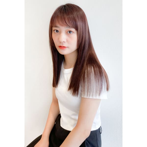 【乾かすだけで髪がキレイ】平日限定！髪質改善ストレートエステ+カット