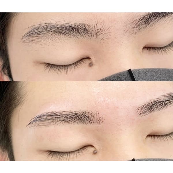 人気No.2★【6月限定価格】メンズアイブロウスタイリング［眉wax込］