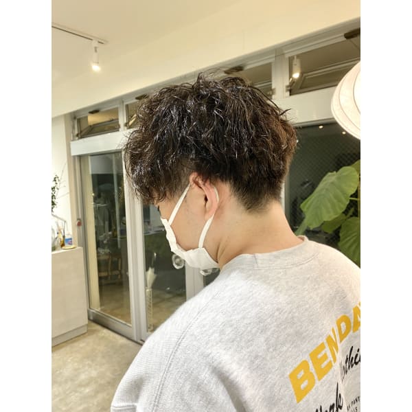 【氏川指名限定】メンズ★カット＋ツイストスパイラルパーマ＋トリートメント